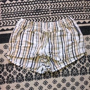 Striped Roxy Beachy Shorts Size: XS